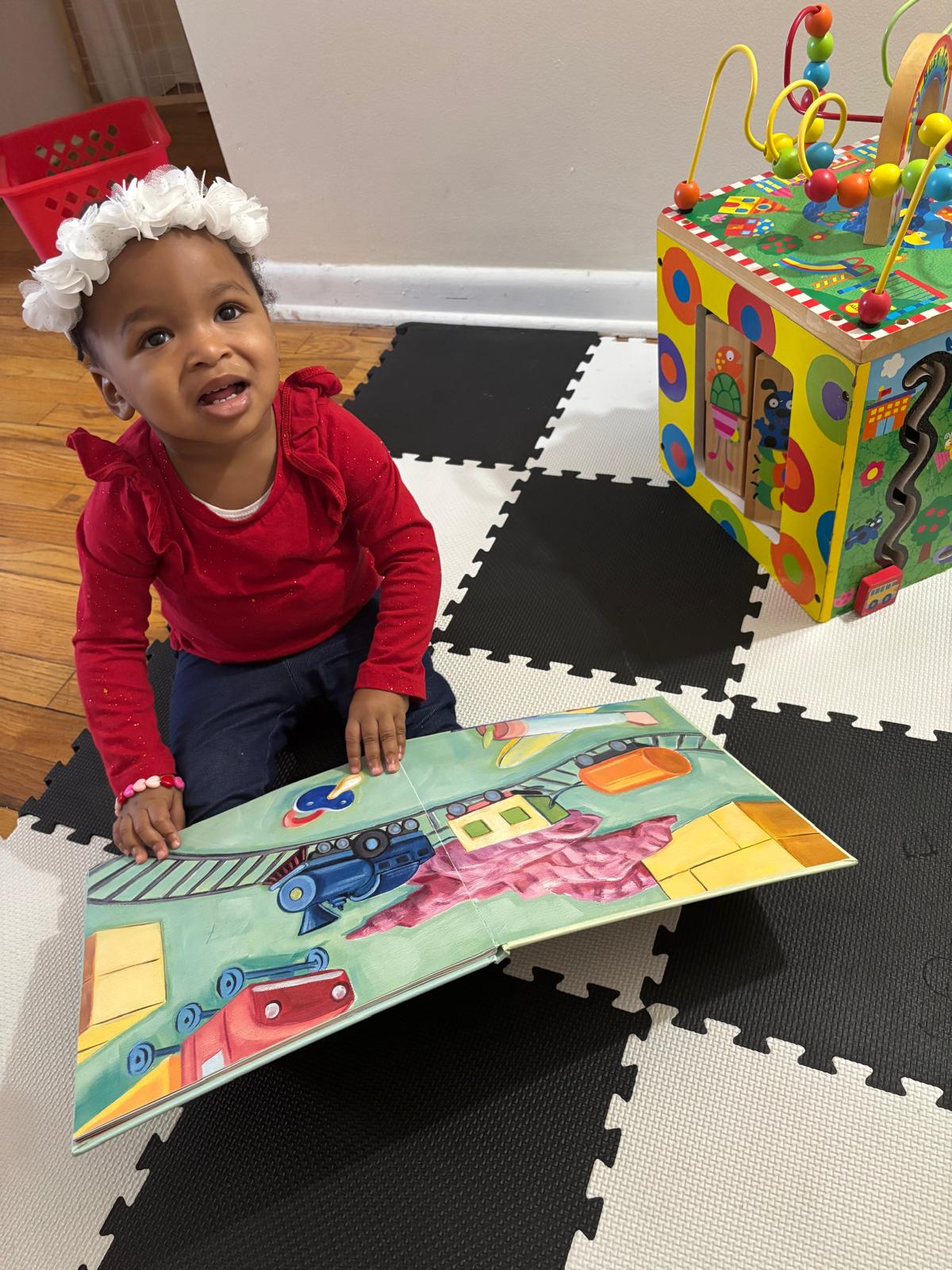 A child reading